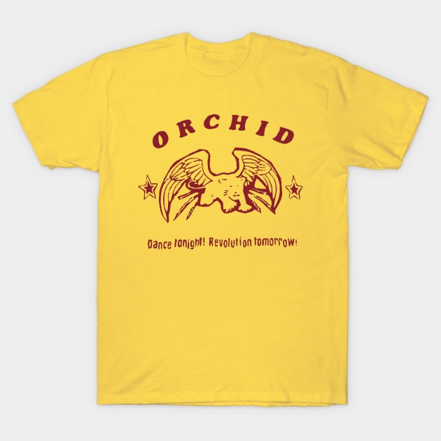 Orchid – Dance Tonight, Revolution Tomorrow T-Shirt by fandemonium